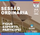 QUARTA- FEIRA é dia de Sessão Ordinária na Câmara Municipal de Salgueiro