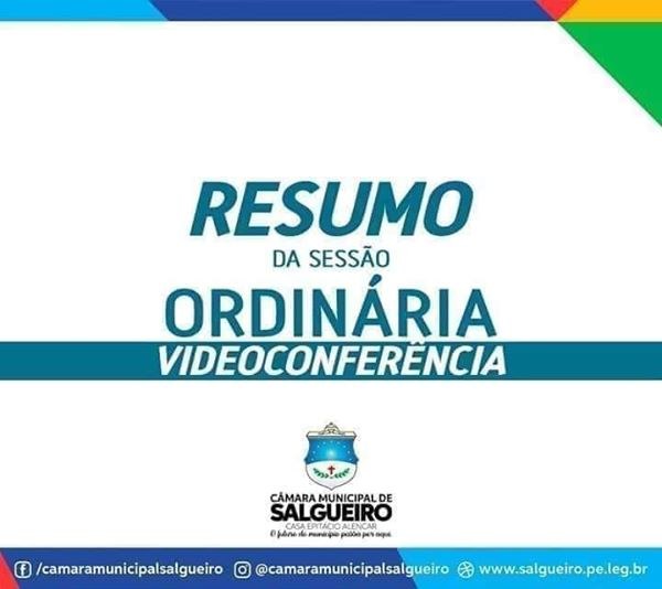 Resumo dos pronunciamentos dos Vereadores e das Vereadoras na Sessão Ordinária por vídeoconferência dessa quarta-feira (10/06/2020)