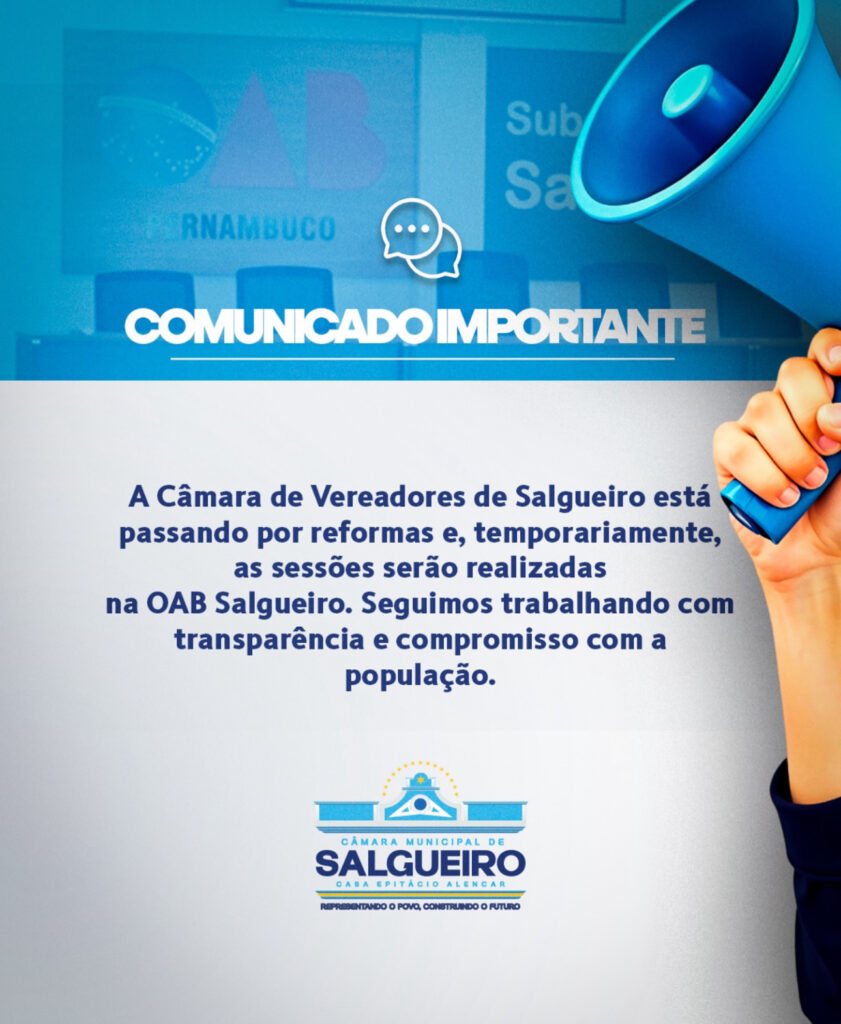 COMUNICADO IMPORTANTE