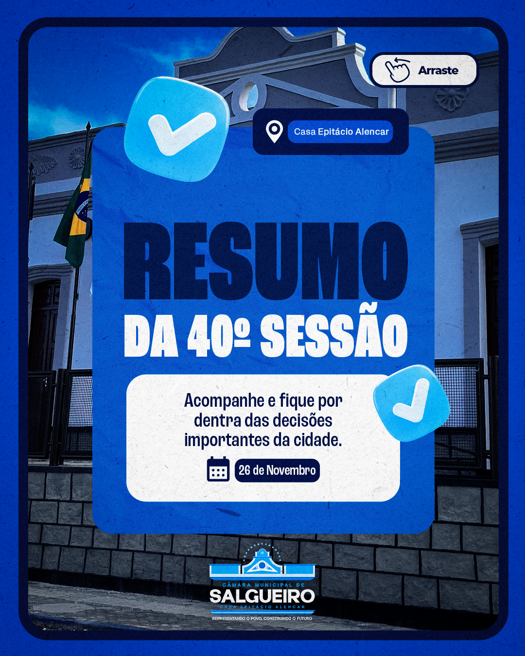 RESUMO DA 40ª SESSÃO ORDINÁRIA