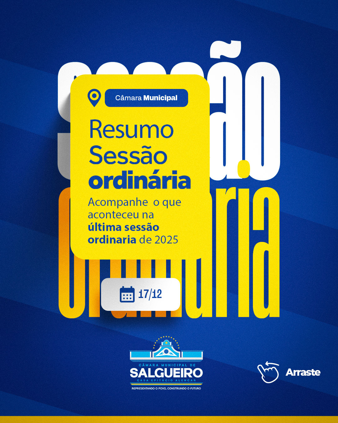 RESUMO DA 43ª SESSÃO ORDINÁRIA