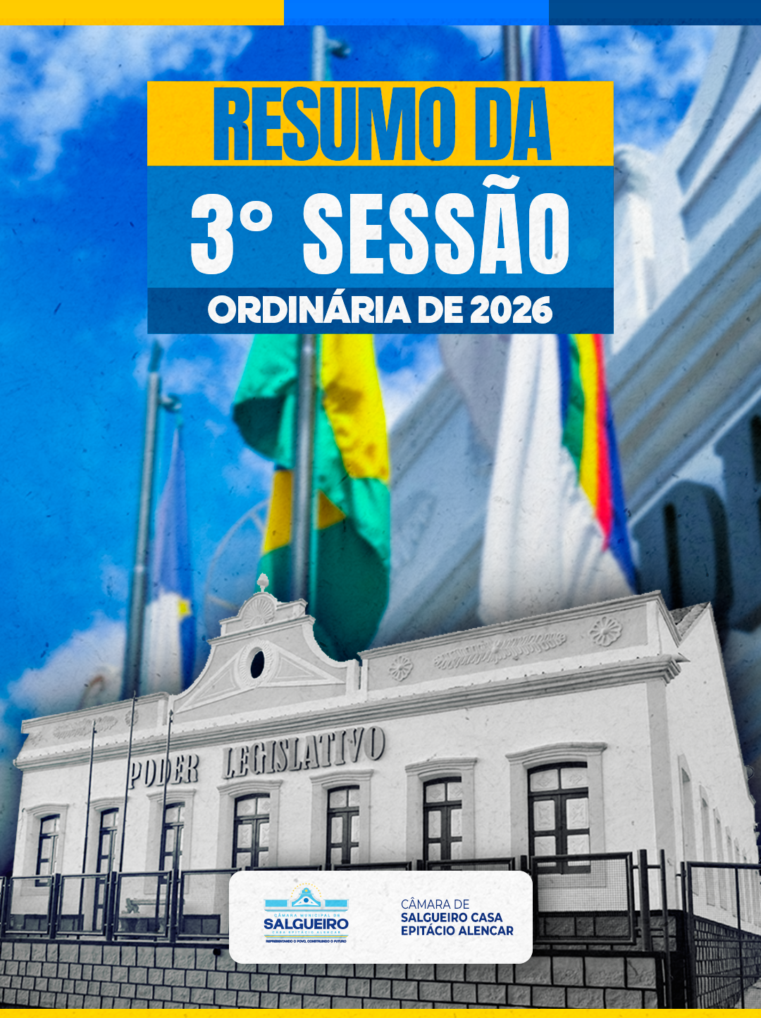 RESUMO DA 3ª SESSÃO ORDINÁRIA