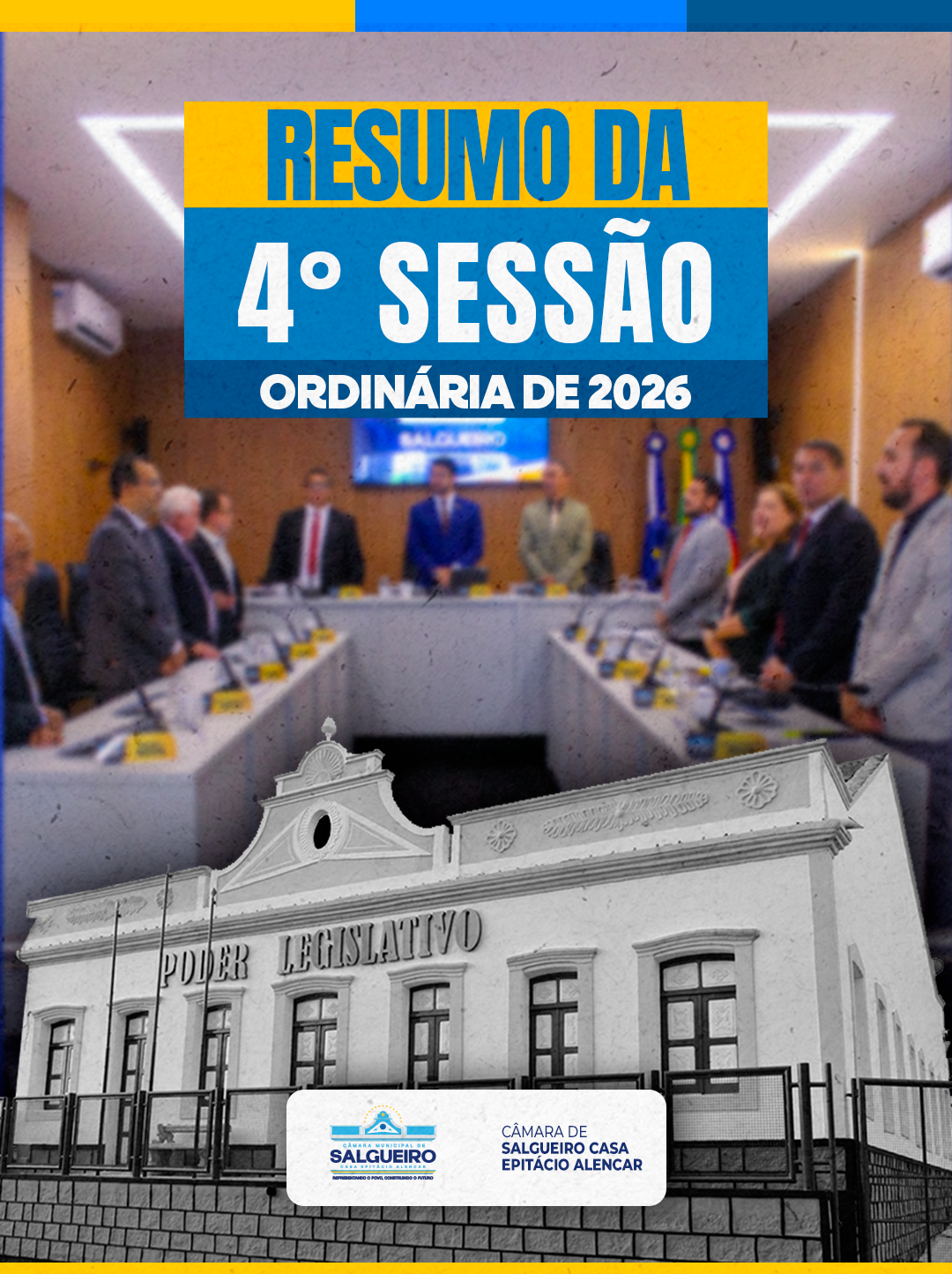 RESUMO DA 4ª SESSÃO ORDINÁRIA